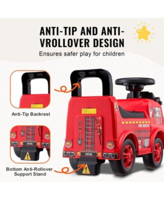 Ride On Push Car for Toddlers 1-3, Sit-to-Stand Racer with Music Wheel & Under-Seat Storage, Ride Toy for Boys Girls