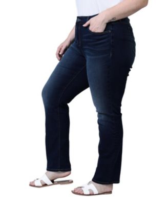 Women's Denim High Rise Straight Leg in 32" inseam - Gaby