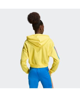 Women's Yellow Colombia National Team FIFA x World Cup Alphaskin Cropped Hoodie