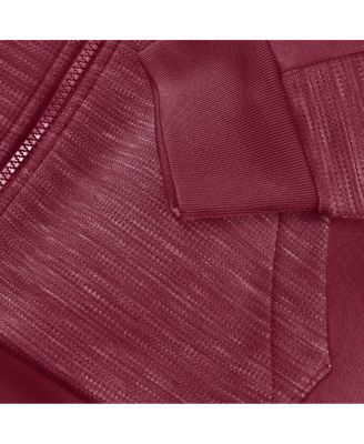 Men's Wine Cleveland Cavaliers Back Door Cut Play Defender Full-Zip Hoodie