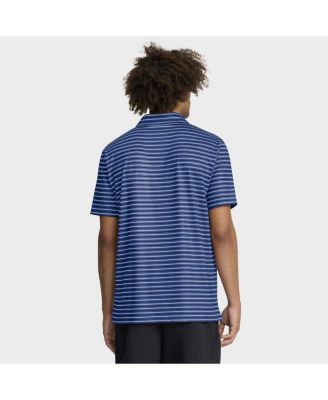 Men's Royal Duke Blue Devils 2025 Coaches Premium Tour Stripe Dri-FIT Polo Shirt