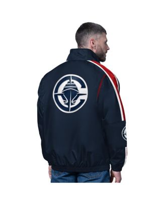 Men's Navy LA Clippers Freestyle Lightweight Full-Zip Jacket