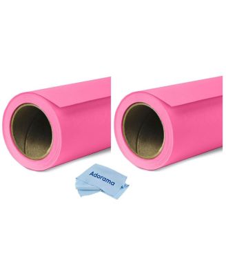 Widetone  86" x 36' 2-Pack with Microfiber Cleaning Cloth Seamless Background Paper