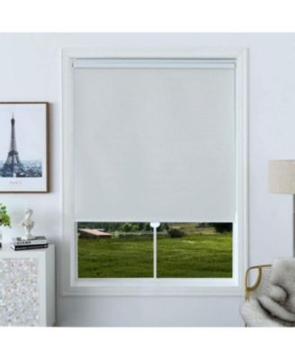 Polyester Hudson Blackout Roller Shade 39x72" Pepper