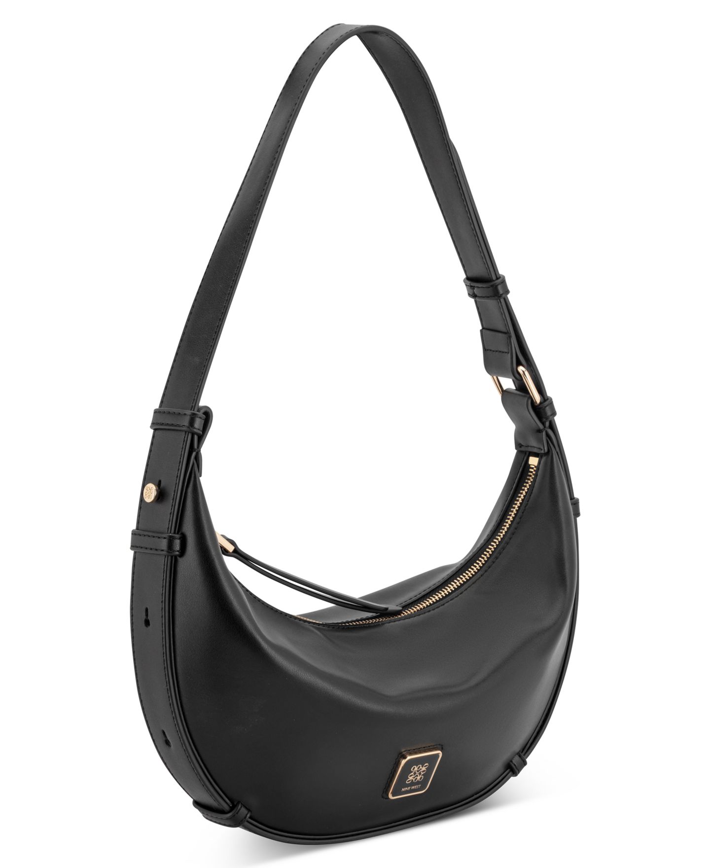 Женская сумка Nine West Laramie Covertible Crossbody Medium Hobo, цвет: Чёрный — фото 3