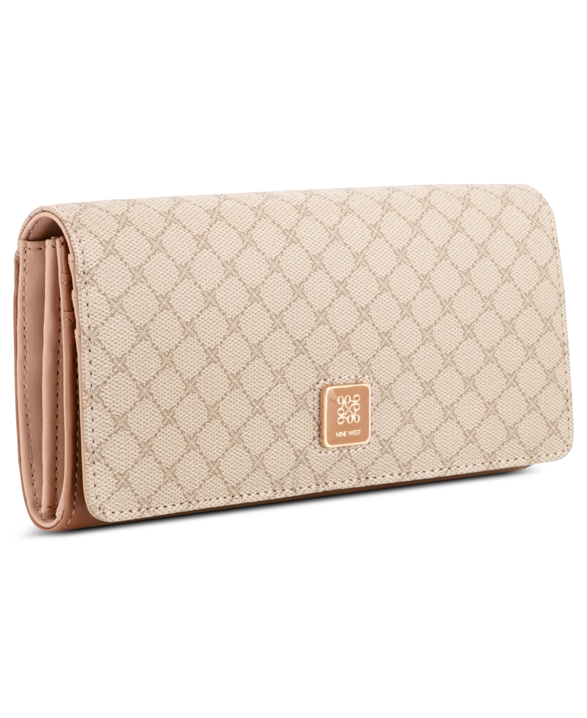 Nine West Lockup 9S Zip Around Wristlet