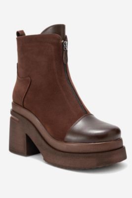 Women Ardenne Platform Zip Boot
