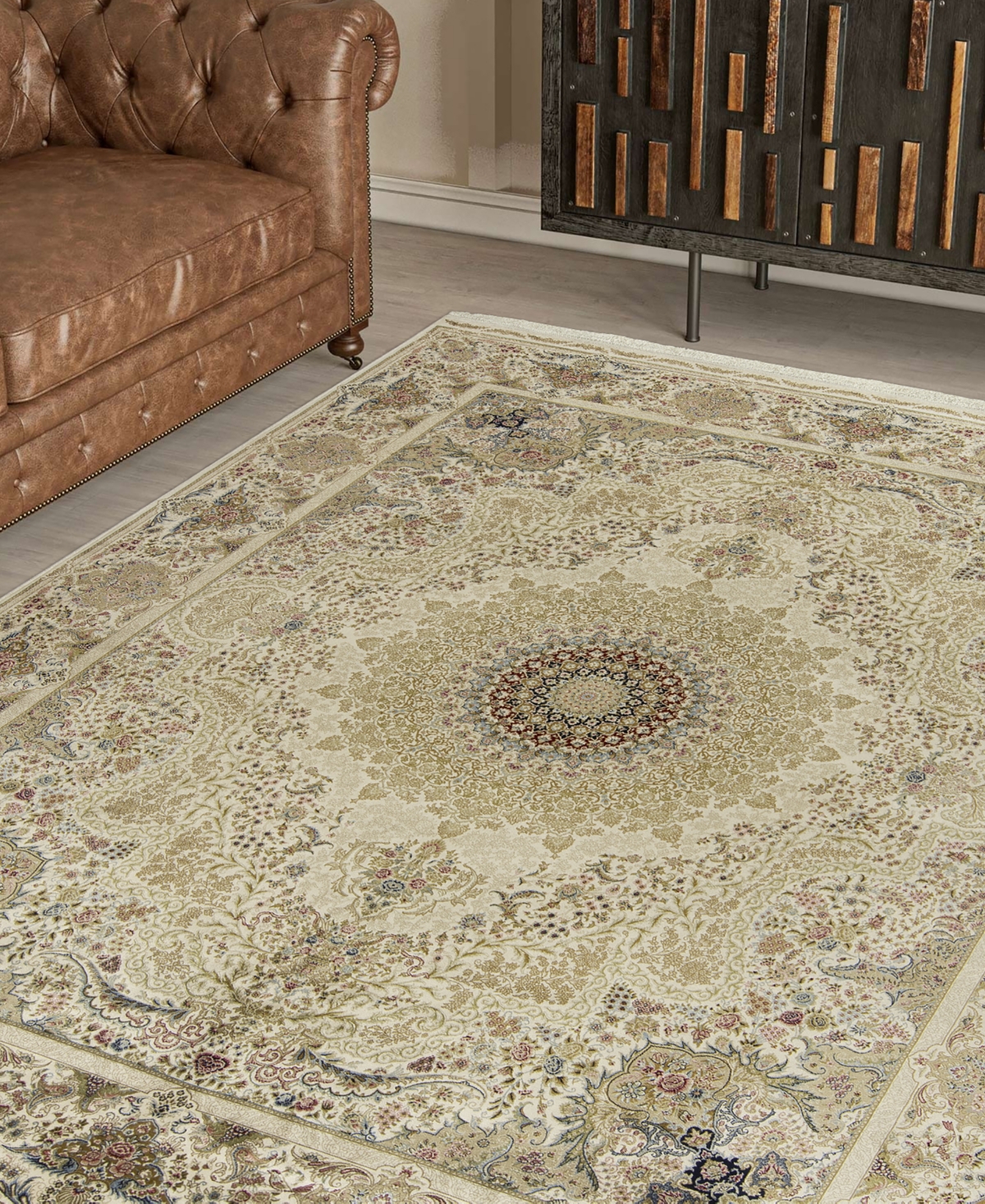 Kenneth Mink Majestic Elegance Tabriz 8' x 10' Area Rug