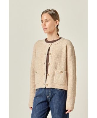 Women's Textured Cardigan