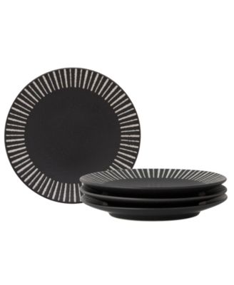 Colorwave Stripe Mini Plates, Set of 4