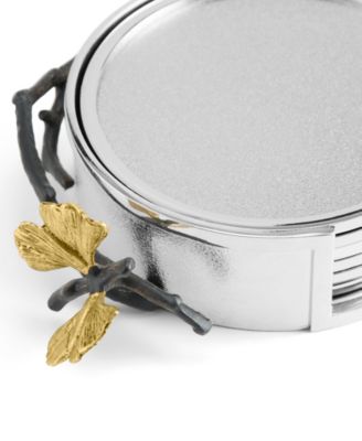 Butterfly Ginkgo 6-Pc. Coaster Set