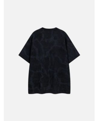 Men's Washed Abstract Graphic Tee