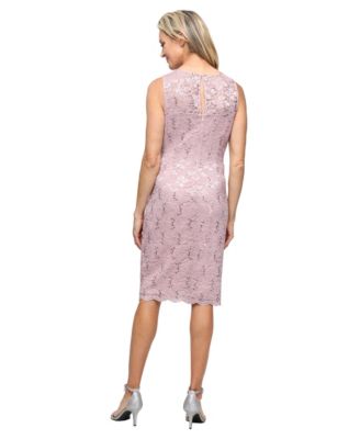 Petite Bolero V-Neck Jacket with Dress, 2-Piece Set