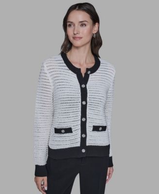 Women's Button-Front Cardigan