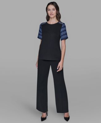 Women's Raglan Short-Sleeve Blouse