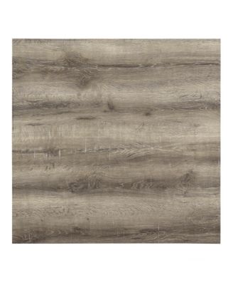 Industrial 5-Piece Dining Set with Bar Table and Chairs in Brown