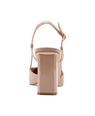Women's Dian High Block Heel Slingback Pumps