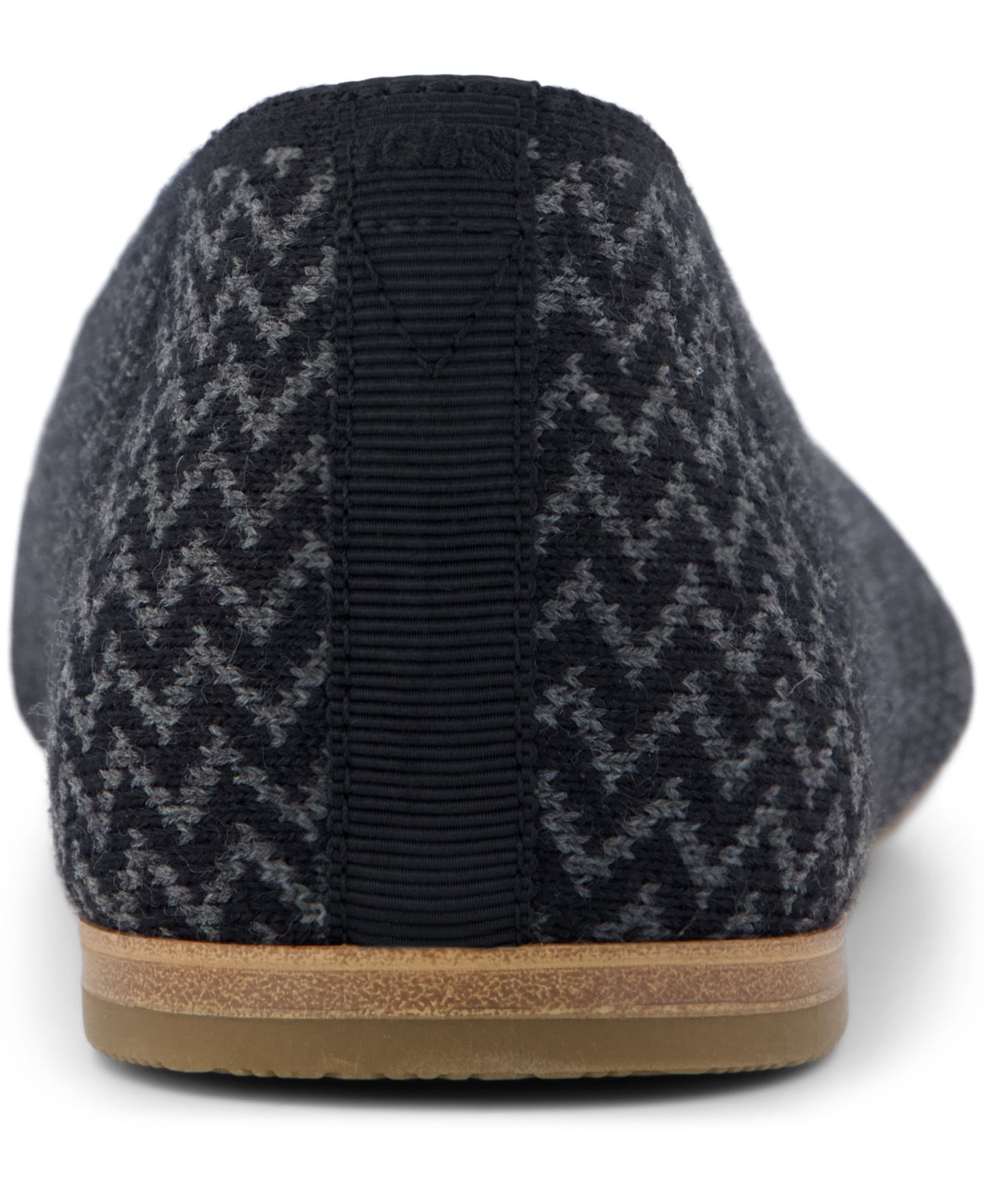 Женские балетки Toms Gemma, цвет: Чёрный вязаный — фото 3