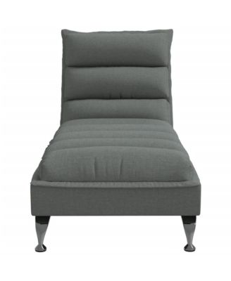 Chaise Lounge Dark Grey