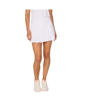 G Lifestyle Ruffle Wrap Skort