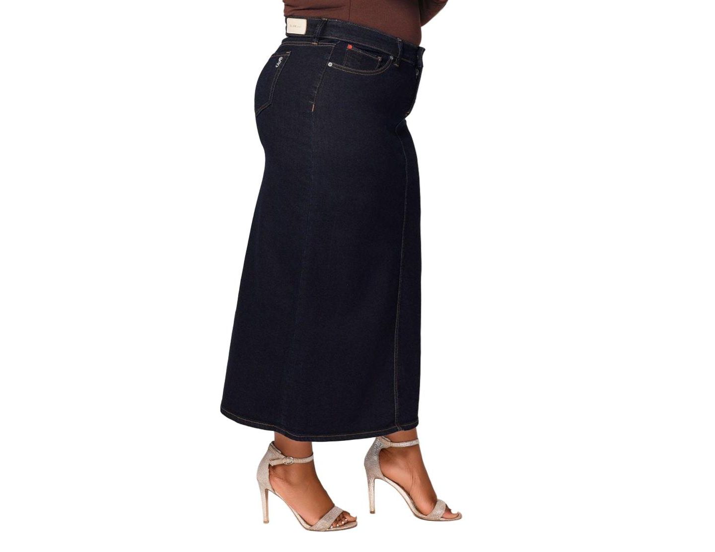 SLINK Jeans Женская джинсовая юбка макси Slink, цвет: Ava — фото 3