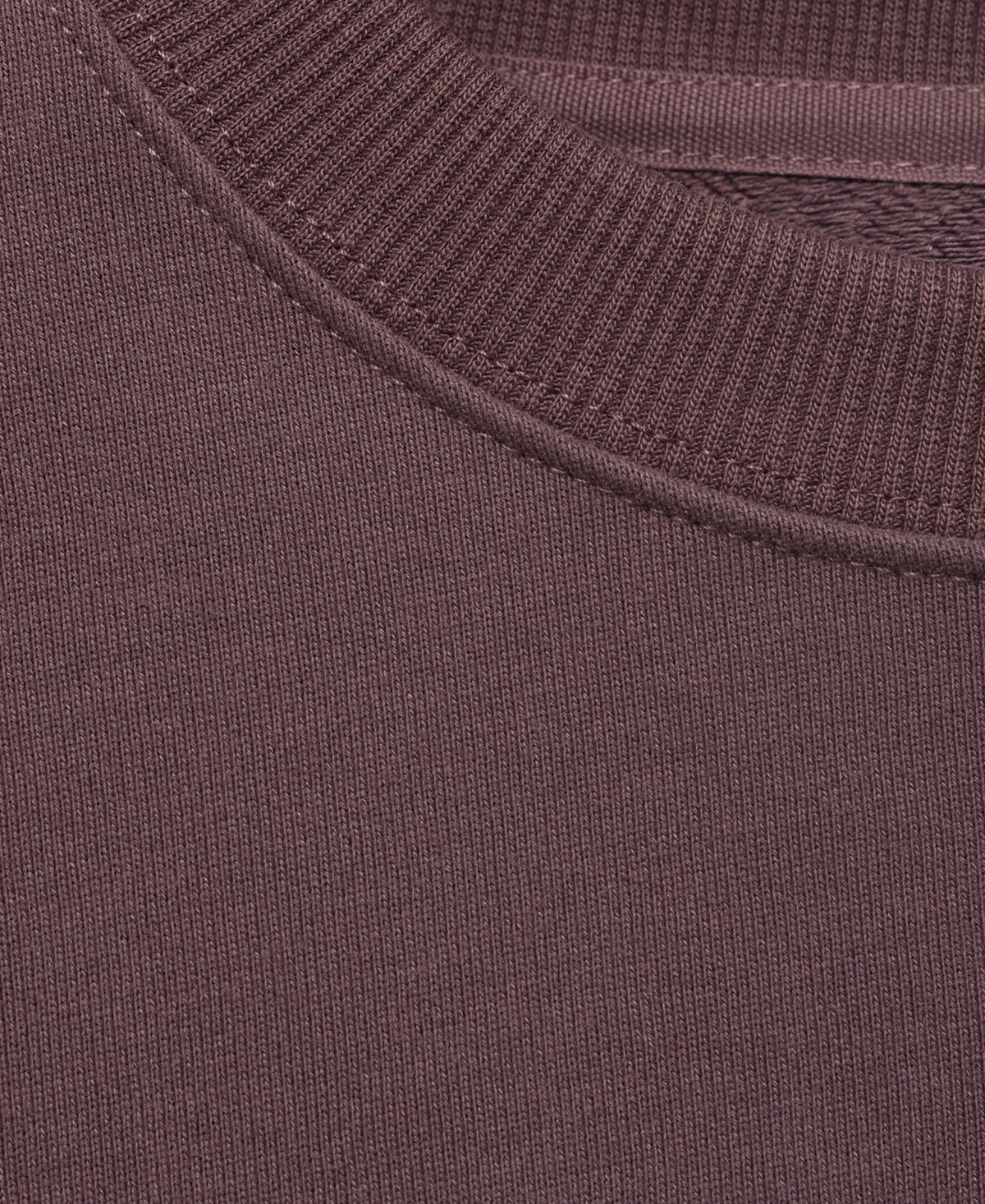 Mango Women's Plain Cotton Sweatshirt In Red