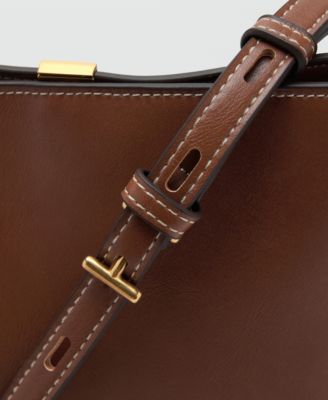 Women's Metal Detail Bucket Bag