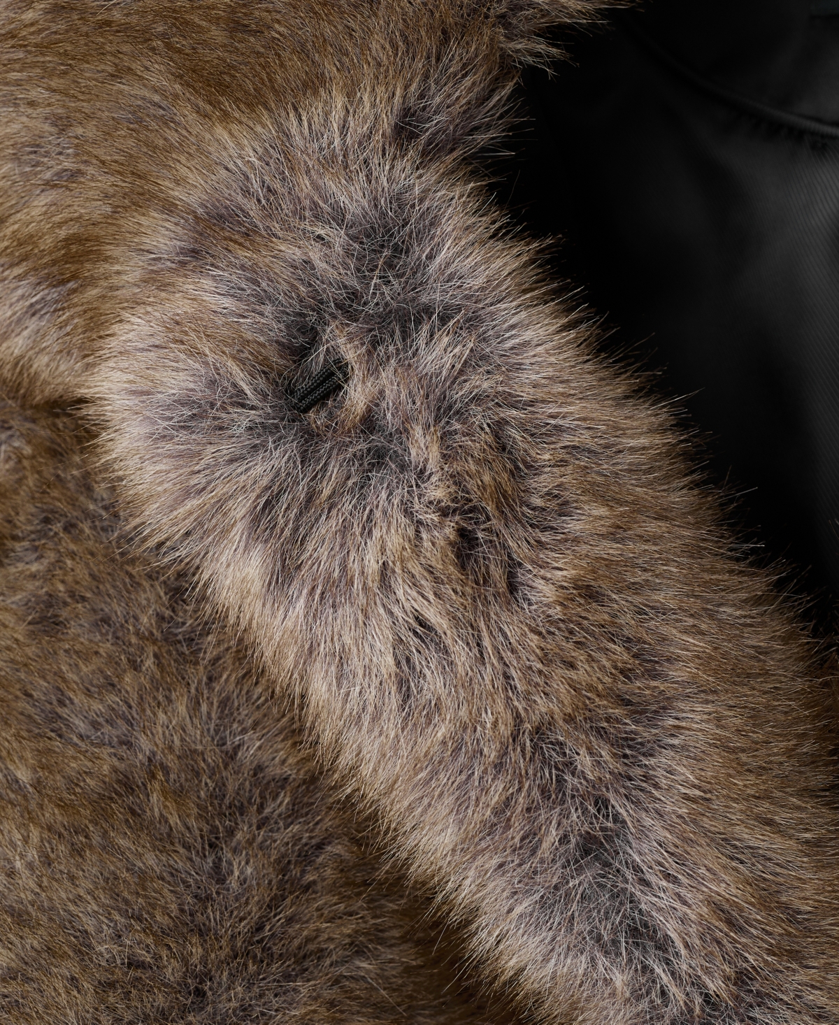 Mango Women's Fur-effect Cropped Jacket In Sand