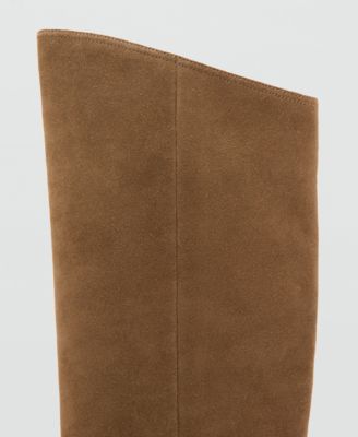 Women's High-Leg Suede Boots