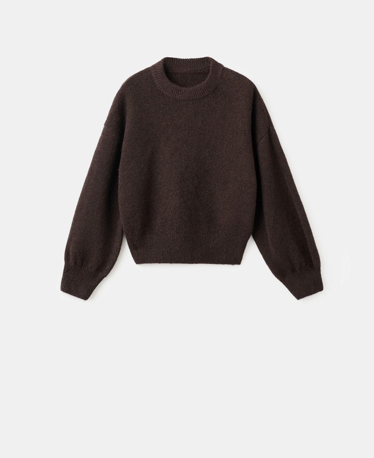 Mango Women's Oversize Knit Sweater In Brown
