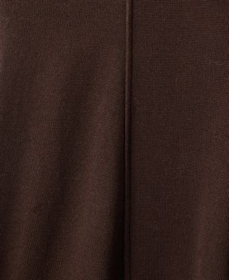 Women's Stitching Detail Knitted Pants