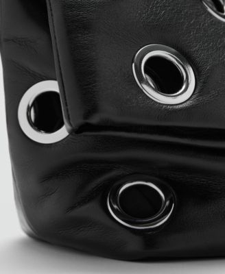 Women's Eyelets Crossbody Bag