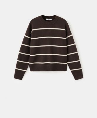 Women's Knit Striped Sweater