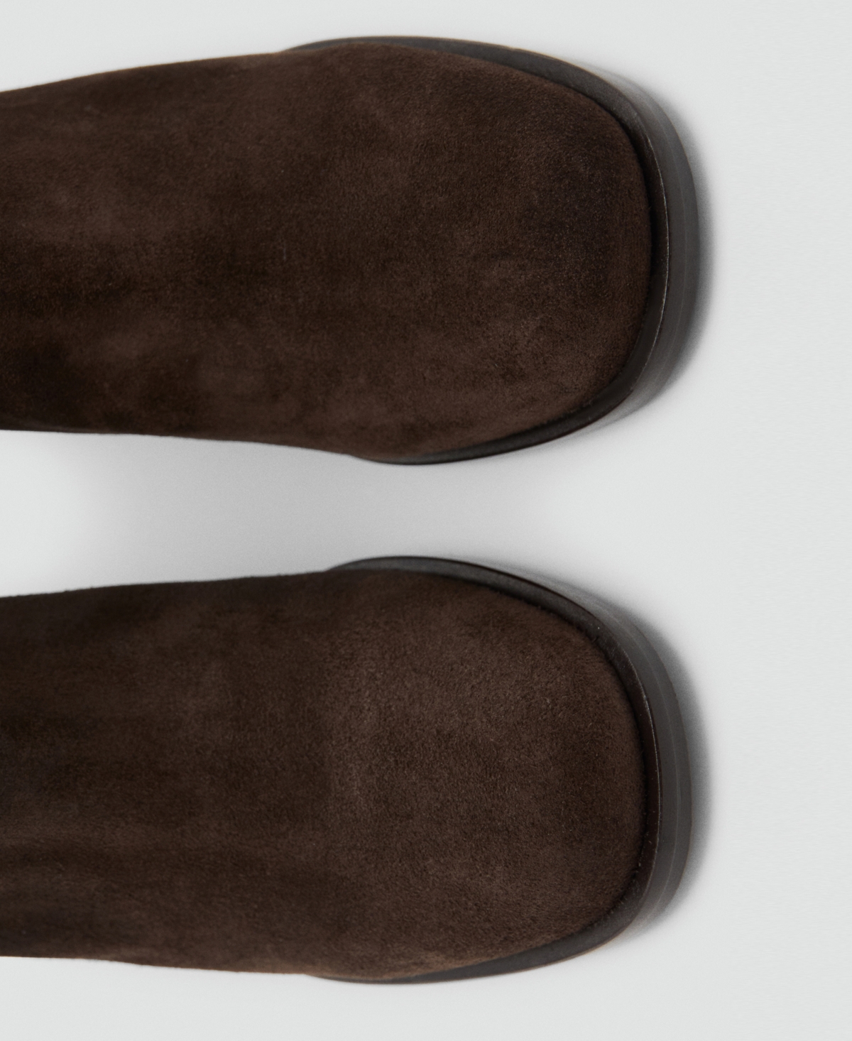 Mango Women's Heel Suede Boots