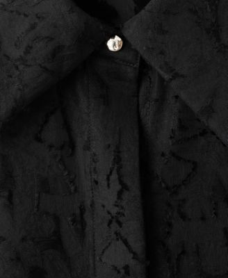 Women's Textured Oversize Shirt