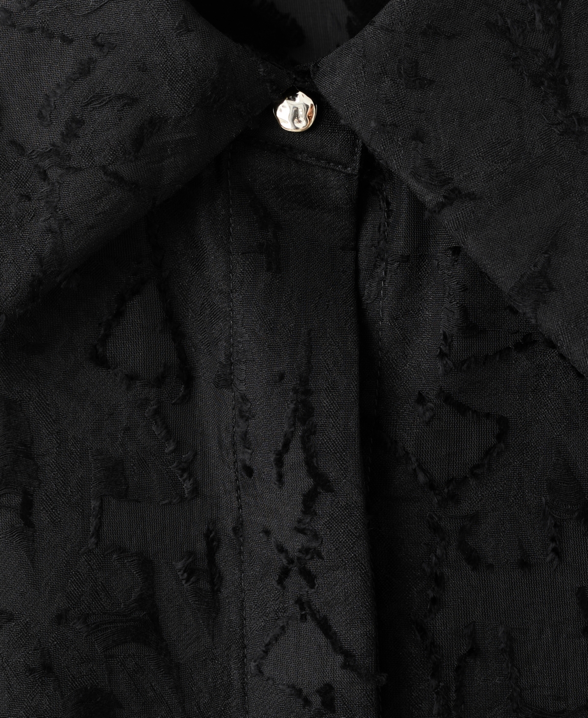 Mango Women's Textured Oversize Shirt