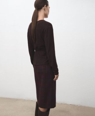 Women's Bow Knitted Cardigan