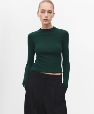 Women's Perkins Neck Ribbed Sweater