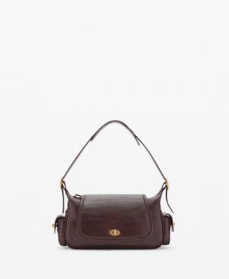 MANGO - Women's Pockets Shoulder Bag