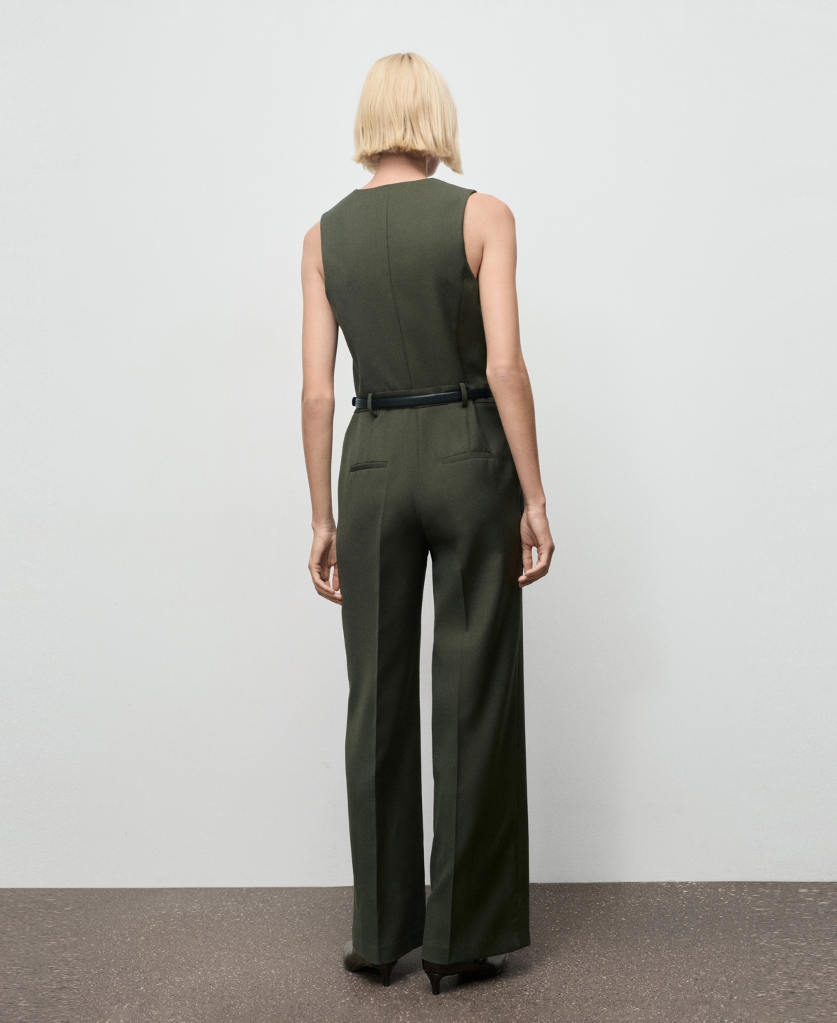 Mango Women's Suit-Style Jumpsuit