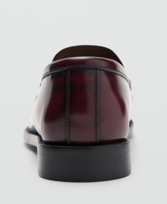 Women's Gathered Leather Moccasins