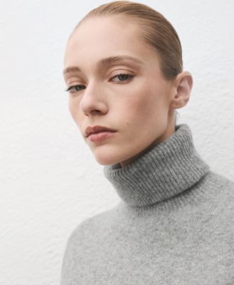 Women's Knitted Turtleneck Dress