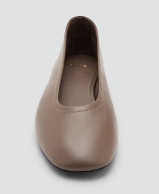 Women's Leather Flat Shoes