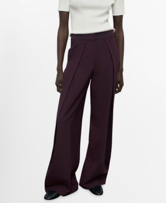 Women's Pleated Wide Leg Pants