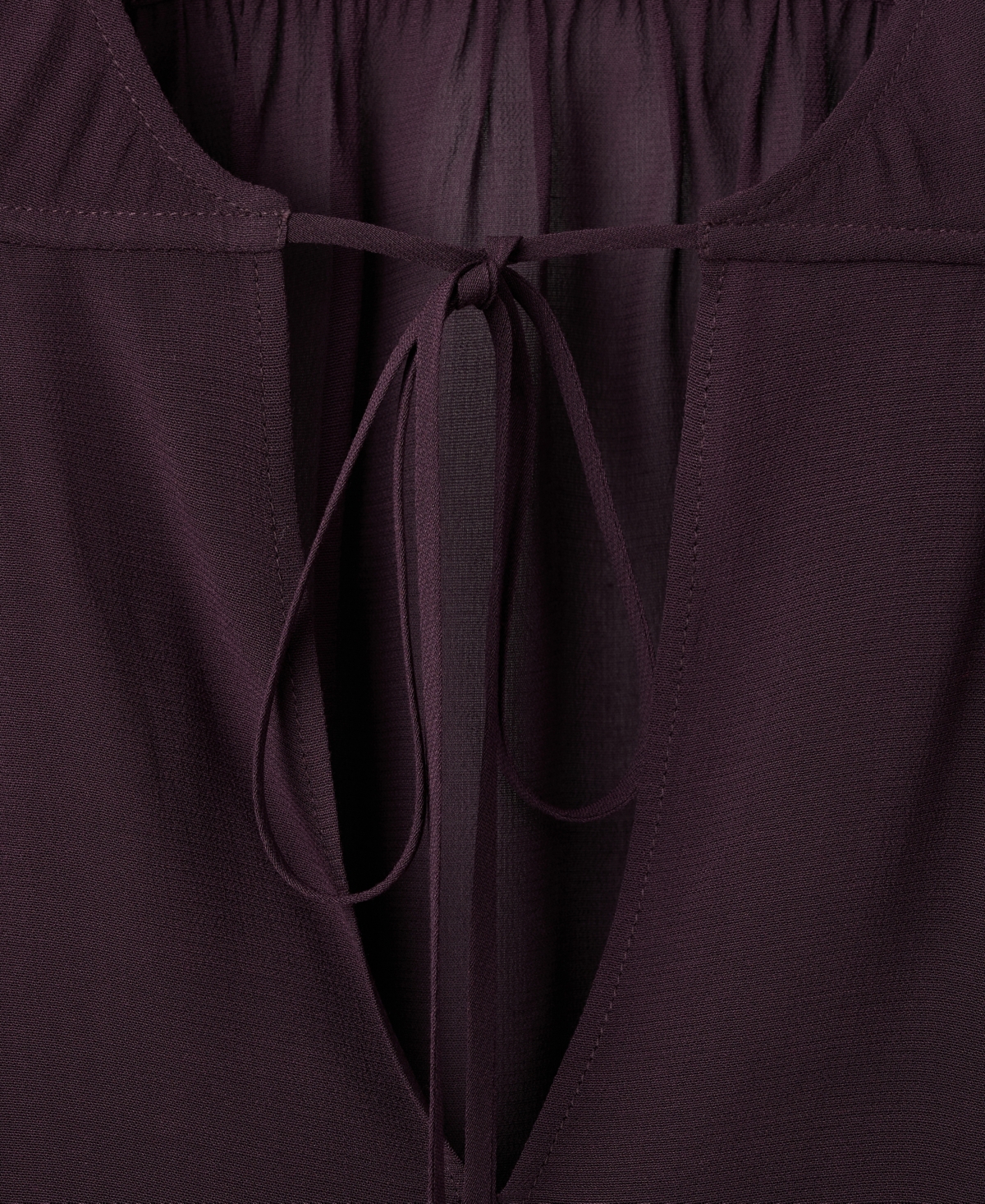 Mango Women's Bow Neckline Chiffon Blouse