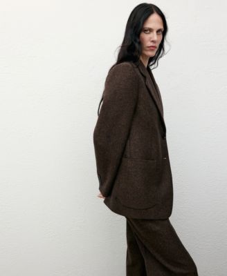 Women's Speckled Wool Pants