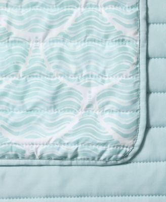 Waves Coastal 3-Piece Quilt Set, King