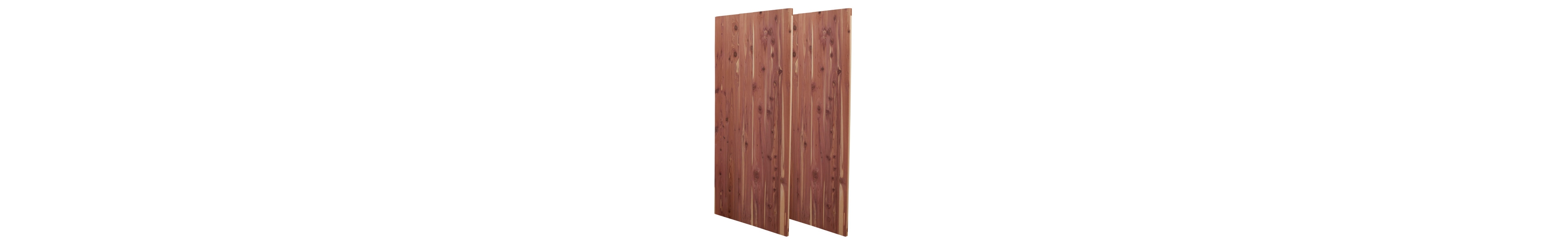 Household Essentials Cedar Fresh Cedar Panels for Closet 2 Pack