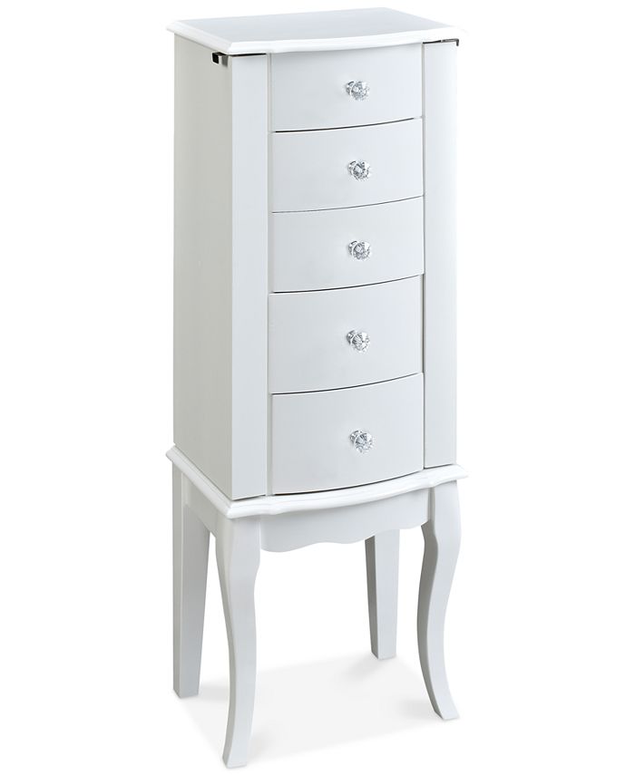 Powell Furniture Finlee Jewelry Armoire, Quick Ship Macy's