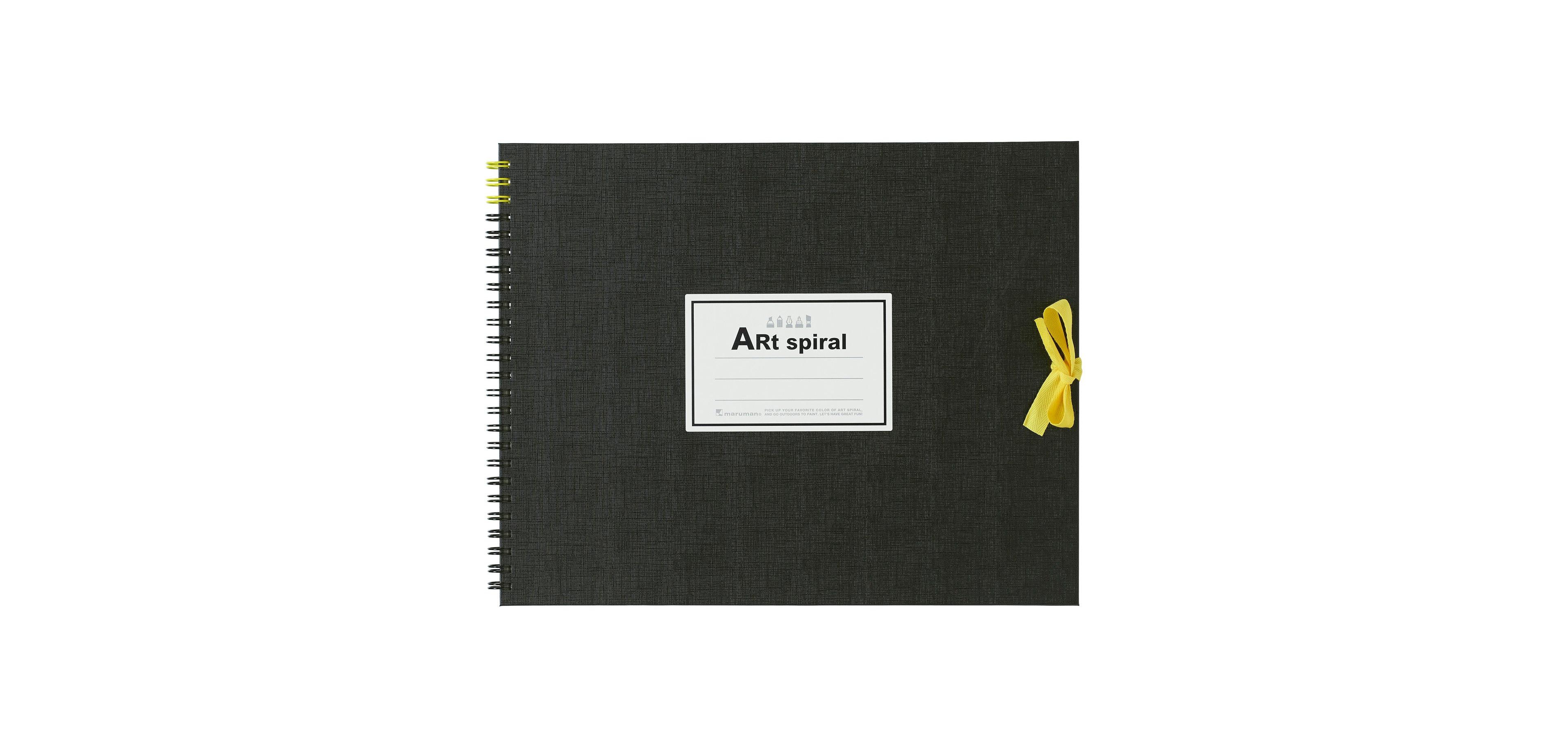Maruman F3 Sketchbook Art Spiral Yellow